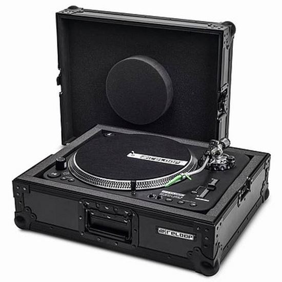 Immagine di TURNTABLE CASE BLACK case per giradischi