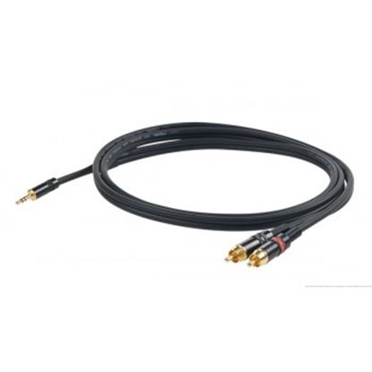 Immagine di CHLP215LU15 CAVO 2 X RCA + JACK 3.5 1.5MT