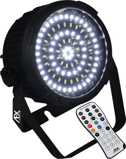 Immagine di STROBOSCOPE DMX 98 LED DMX CON TELECOMANDO