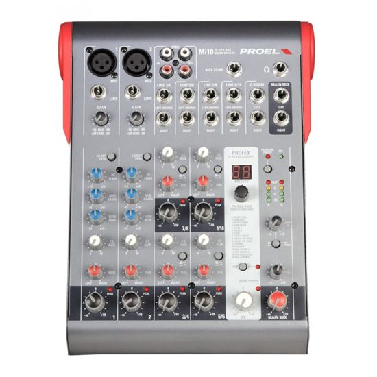 Immagine di MI10 Mixer Compatto 10 Canali con Effetti Fx