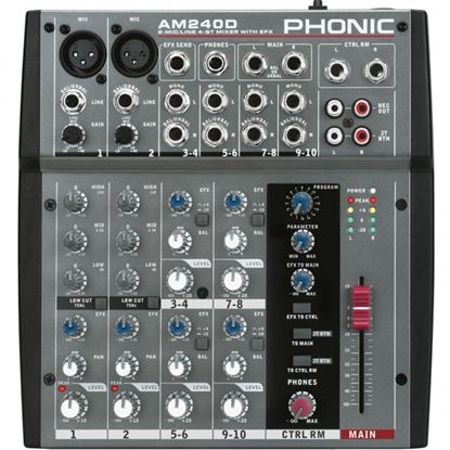 Immagine di AM 240 D Mixer 10 Canali con FX