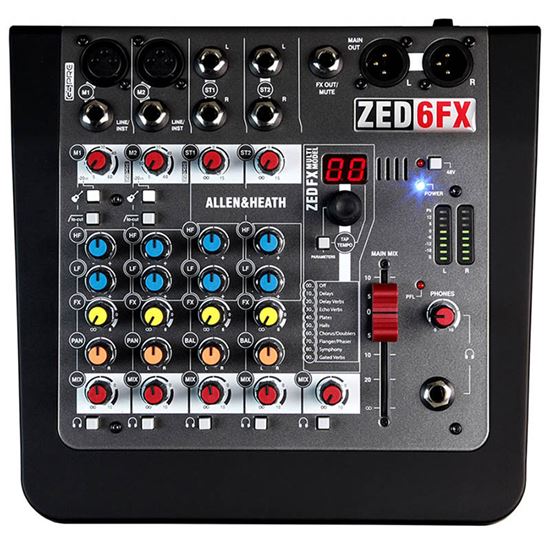 Immagine di ZED-6FX Mixer 6 Canali con Effetti