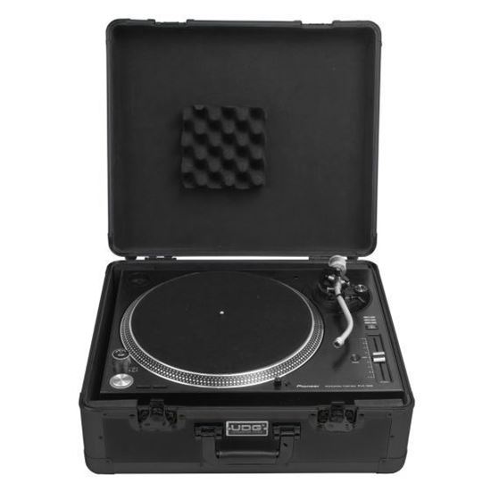 Immagine di U93016BL Ultimate Pick Foam Flight Case Multi Format Turntable Black