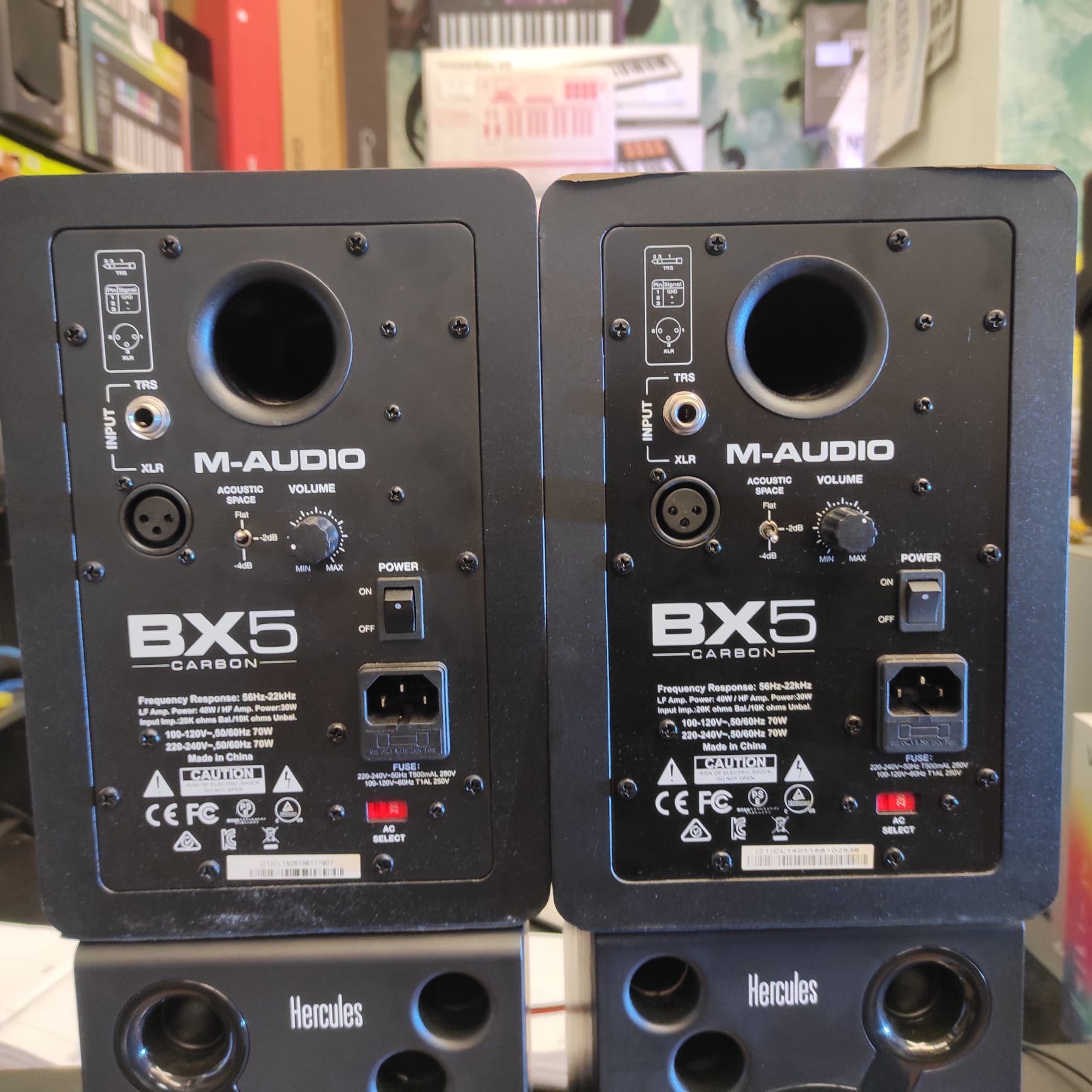 MAudio COPPIA CASSE MONITOR BX5 CARBON (USATE). Music Life Dj Point