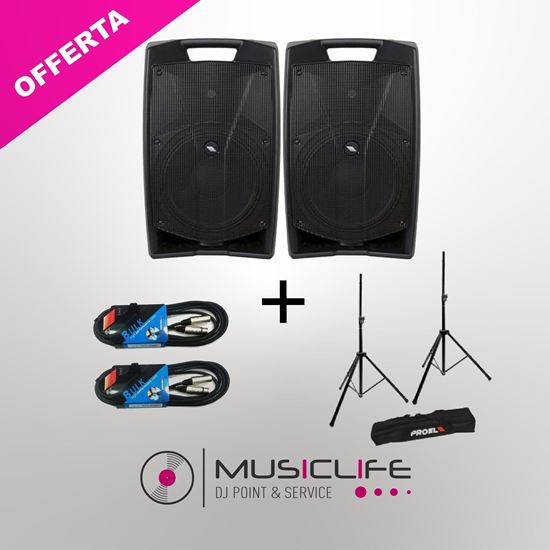 Immagine di BUNDLE CASSE V12PLUS + STAFFE FRE180KIT v2 + CAVI