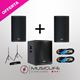 Immagine di BUNDLE DIFFUSORI X-Lite 115A + XSUB 118SA + STATIVI + CAVI