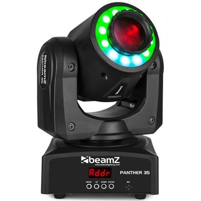 Immagine di Panther 35 Led Spot Moving Head with Led Ring