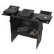 Immagine di U91049BL Tavolo Pieghevole con Ruote Black Plus