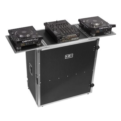 Immagine di ULTIMATE FOLD OUT DJ TABLE SILVER PLUS Tavolo per dj