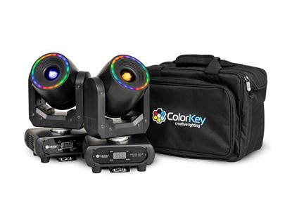 Immagine di MOVER HALO SPOT 100 / KIT 2 TESTE MOBILI + BAG